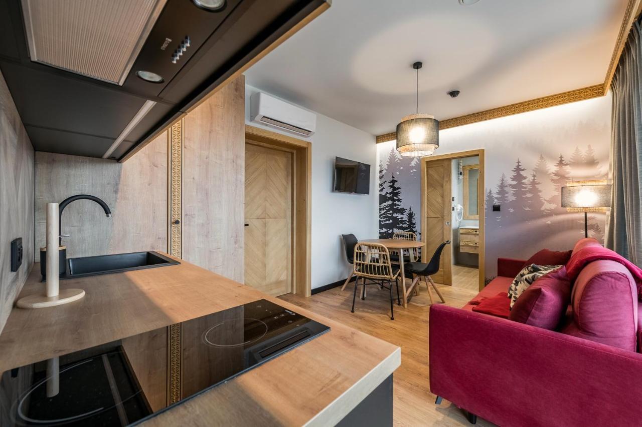 Widokowe Apartamenty Na Kepiatym Wzgorzu & Wellness Czarna Góra Eksteriør billede